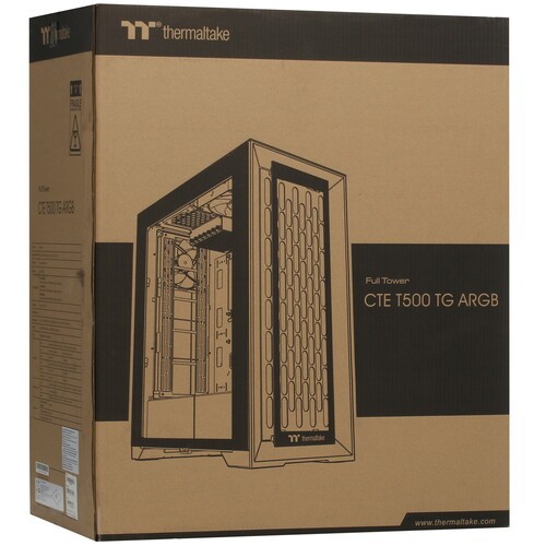 Компьютерный корпус Thermaltake CTE T500 TG ARGB Snow CA-1X8-00F6WN-01