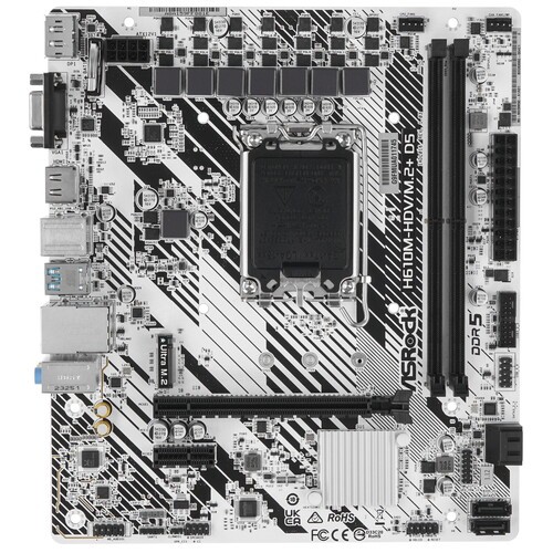 Материнская плата AsRock H610M-HDV/M.2+ D5