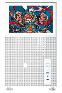 Компьютерный корпус 1STPLAYER MIKU Mi6 EV LCD display White (Mi6-EV-WH)