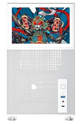 Компьютерный корпус 1STPLAYER MIKU Mi6 EV LCD display White (Mi6-EV-WH)