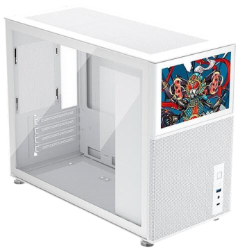 Компьютерный корпус 1STPLAYER MIKU Mi6 EV LCD display White (Mi6-EV-WH)