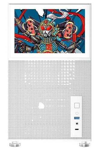 Компьютерный корпус 1STPLAYER MIKU Mi6 EV LCD display White (Mi6-EV-WH)