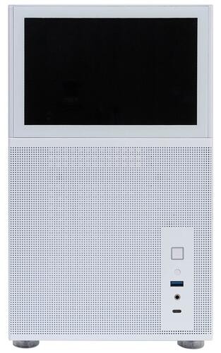 Компьютерный корпус 1STPLAYER MIKU Mi6 EV LCD display White (Mi6-EV-WH)