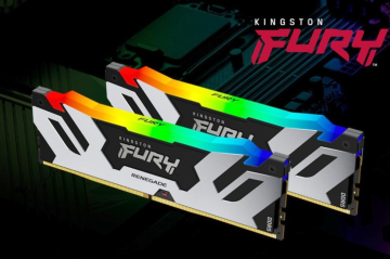 Оперативная память 64 Gb 6400 MHz Kingston FURY Renegade Silver/Black RGB (KF564C32RSAK2-64)