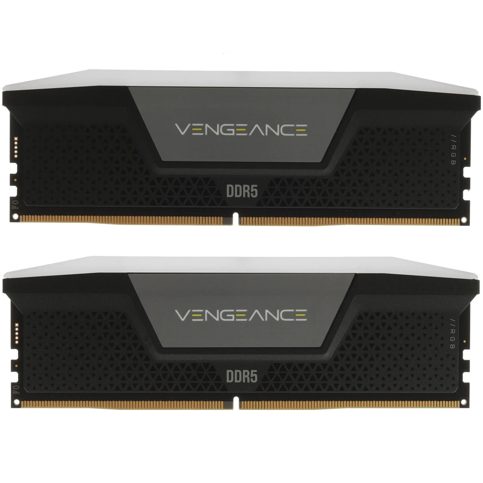 Оперативная память 32 Gb 6400 MHz Corsair VENGEANCE RGB Black XMP (CMH32GX5M2B6400C36)