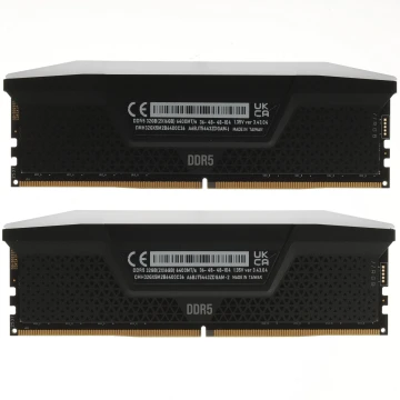 Оперативная память 32 Gb 6400 MHz Corsair VENGEANCE RGB Black XMP (CMH32GX5M2B6400C36)