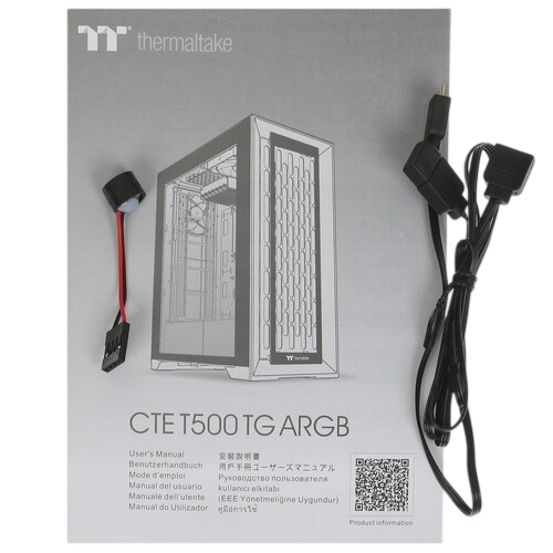 Компьютерный корпус Thermaltake CTE T500 TG ARGB Black (CA-1X8-00F1WN-01)