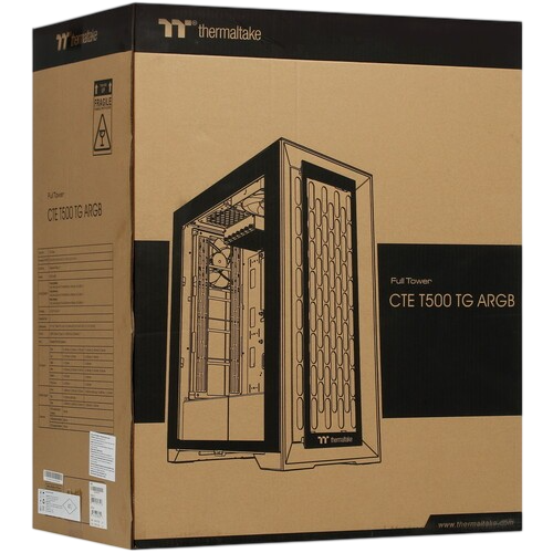 Компьютерный корпус Thermaltake CTE T500 TG ARGB Black (CA-1X8-00F1WN-01)