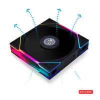 Вентилятор для корпуса Lian Li UNI FAN TL LED 120 Reverse ARGB Black (G99.12RTL1B.R0)