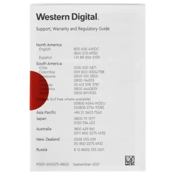 Твердотельный накопитель Western Digital 1000 Gb Red (WDS100T1R0A)