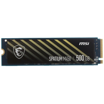 Твердотельный накопитель MSI 500 Gb SPATIUM M450 V1 (S78-440K380-P83)