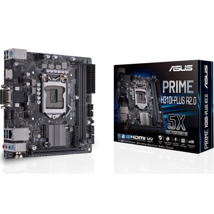 Материнская плата ASUS PRIME H310I-PLUS R2.0/CSM