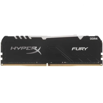 Оперативная память 16 Gb 3600 MHz Kingston HYPERX FURY Black RGB (HX436C17FB3A/16)