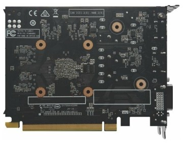 Видеокарта ZOTAC (ZT-T16520F-10L) GeForce GTX 1650 4GB