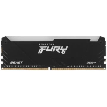 Оперативная память 8 Gb 3200 MHz Kingston FURY Beast RGB Black (KF432C16BB2A/8WP)