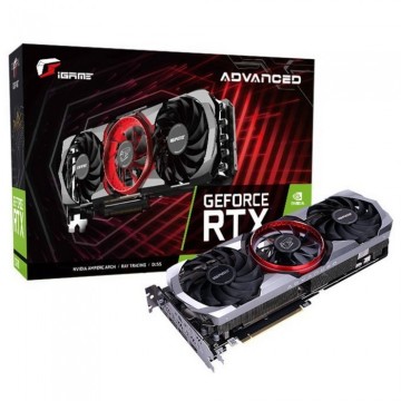 Видеокарта Colorful (RTX 3070 Advanced OC-V) GeForce RTX 3070 8Gb iGame Advanced OC-V