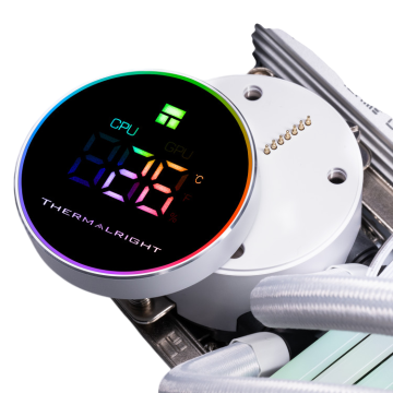 Система жидкостного охлаждения для процессора Thermalright Frozen Magic 360 Digital ARGB V2 White (TRFM360DAWV2)