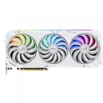 Видеокарта ASUS (ROG-STRIX-RTX3080-O10G-WHITE-V2) GeForce RTX 3080 10GB ROG Strix White Edition OC V2