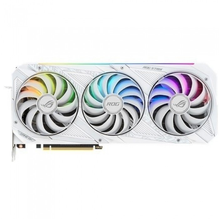 Видеокарта ASUS (ROG-STRIX-RTX3080-O10G-WHITE-V2) GeForce RTX 3080 10GB ROG Strix White Edition OC V2