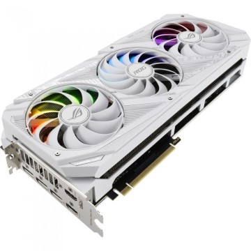 Видеокарта ASUS (ROG-STRIX-RTX3080-O10G-WHITE-V2) GeForce RTX 3080 10GB ROG Strix White Edition OC V2