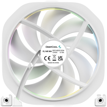 Вентилятор для корпуса Deepcool FL14R WH Reverse ARGB White