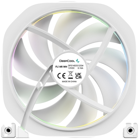 Вентилятор для корпуса Deepcool FL14R WH Reverse ARGB White