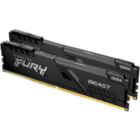 Оперативная память 64 Gb 3200 MHz Kingston FURY Beast Black (KF432C16BBK2/64)