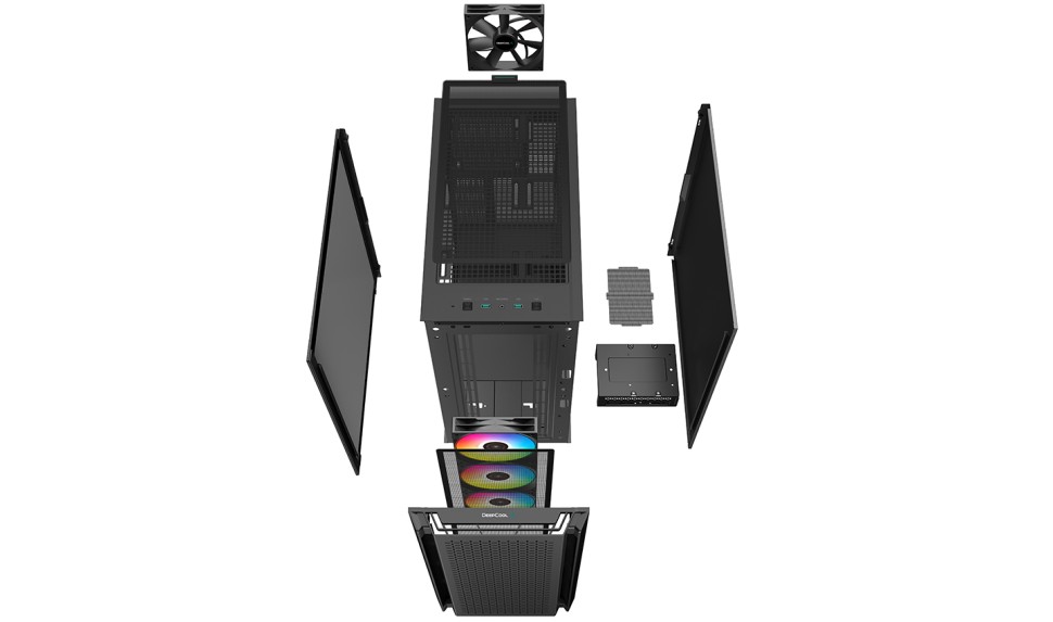 Компьютерный корпус Deepcool CG560 ARGB LED R-CG560-BKAAE4-G-1
