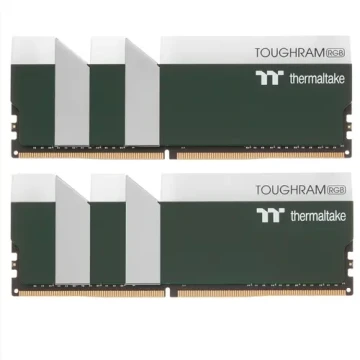 Оперативная память 16 Gb 3600 MHz Thermaltake TOUGHRAM RGB Racing Green (RG28D408GX2-3600C18A)