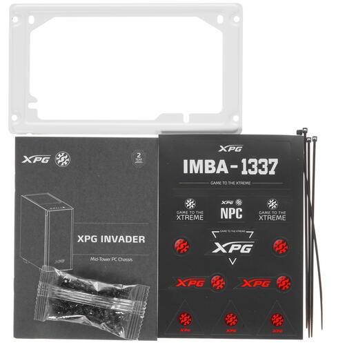 Компьютерный корпус ADATA XPG INVADER TG White (INVADER-WHCWW)