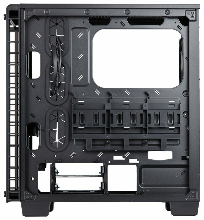 Компьютерный корпус Corsair CRYSTAL SERIES 460X Black CC-9011099-WW