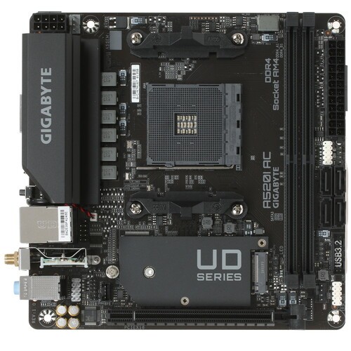 Материнская плата Gigabyte A520I AC