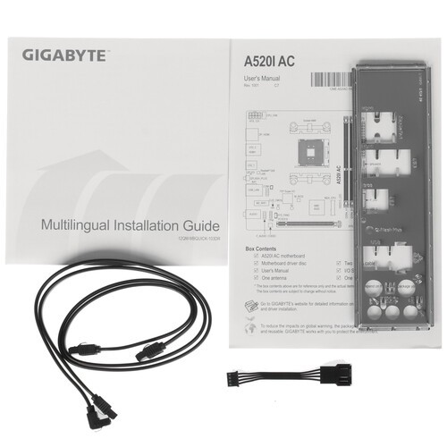 Материнская плата Gigabyte A520I AC