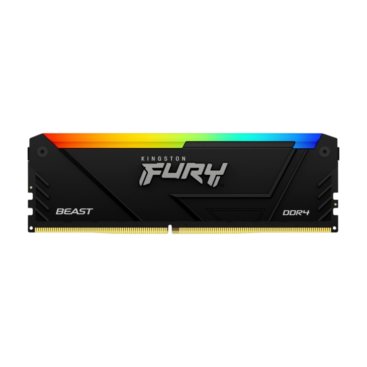 Оперативная память 16 Gb 3200 MHz Kingston FURY Beast RGB XMP Black (KF432C16BB12A/16)