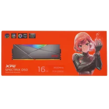 Оперативная память 16 Gb 3600 MHz ADATA XPG SPECTRIX D50 (AX4U360016G18I-ST50)