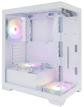 Компьютерный корпус 1STPLAYER MIKU Mi7 RGB White (Mi7-WH-2F1R-W-1F1-W)