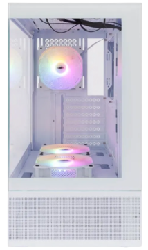Компьютерный корпус 1STPLAYER MIKU Mi7 RGB White (Mi7-WH-2F1R-W-1F1-W)