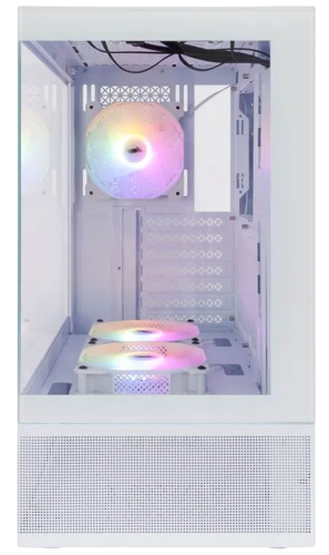 Компьютерный корпус 1STPLAYER MIKU Mi7 RGB White (Mi7-WH-2F1R-W-1F1-W)