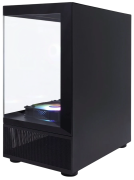 Компьютерный корпус 1STPLAYER MIKU Mi2-A LED Black (FP_Mi2-A-BK-2F1R-1F1)