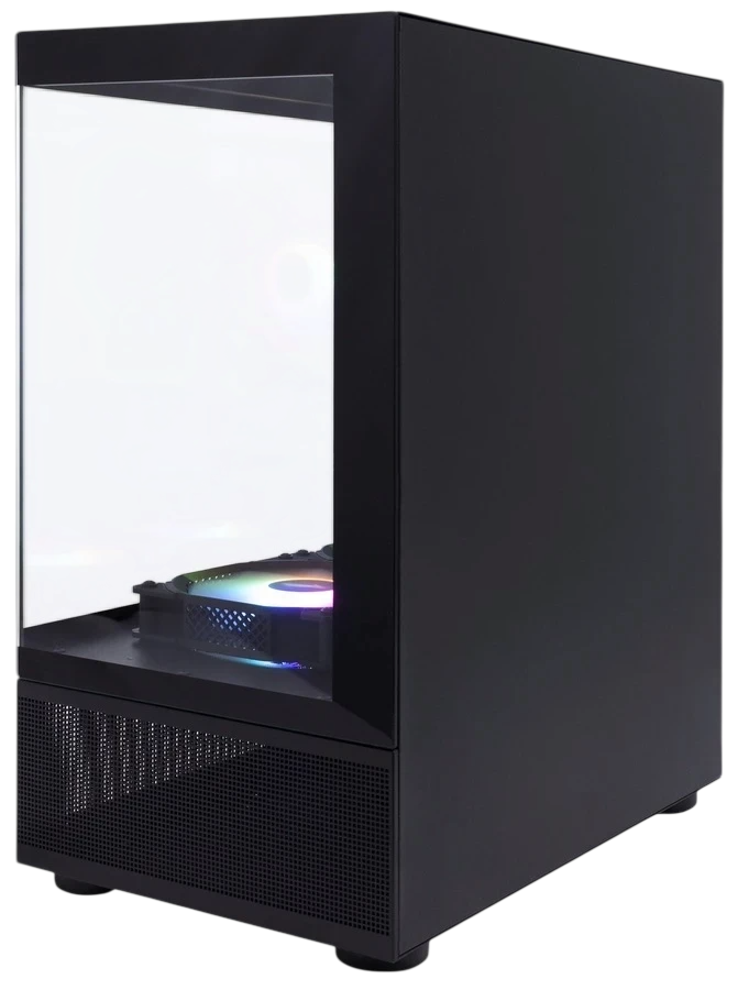 Компьютерный корпус 1STPLAYER MIKU Mi2-A LED Black (FP_Mi2-A-BK-2F1R-1F1)