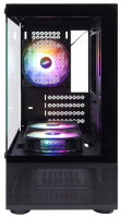 Компьютерный корпус 1STPLAYER MIKU Mi2-A LED Black (FP_Mi2-A-BK-2F1R-1F1)