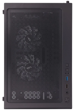 Компьютерный корпус 1STPLAYER MIKU Mi2-A LED Black (FP_Mi2-A-BK-2F1R-1F1)