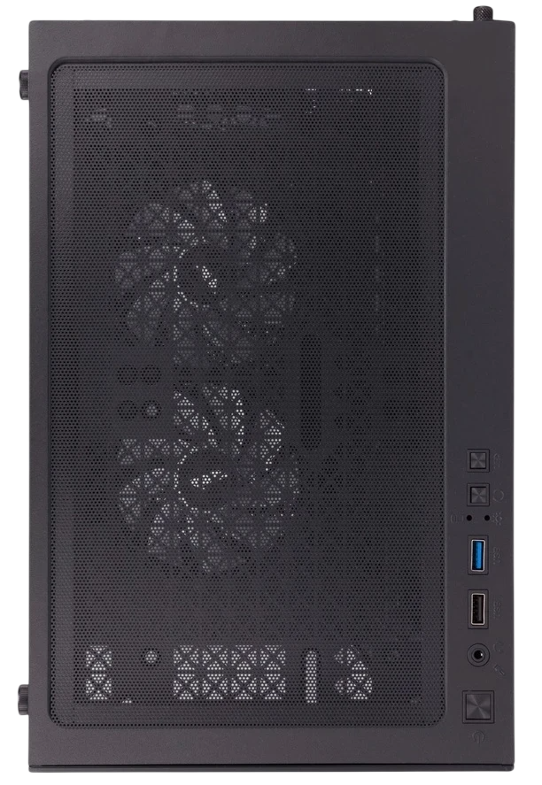 Компьютерный корпус 1STPLAYER MIKU Mi2-A LED Black (FP_Mi2-A-BK-2F1R-1F1)