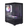 Компьютерный корпус 1STPLAYER MIKU Mi2-A LED Black (FP_Mi2-A-BK-2F1R-1F1)