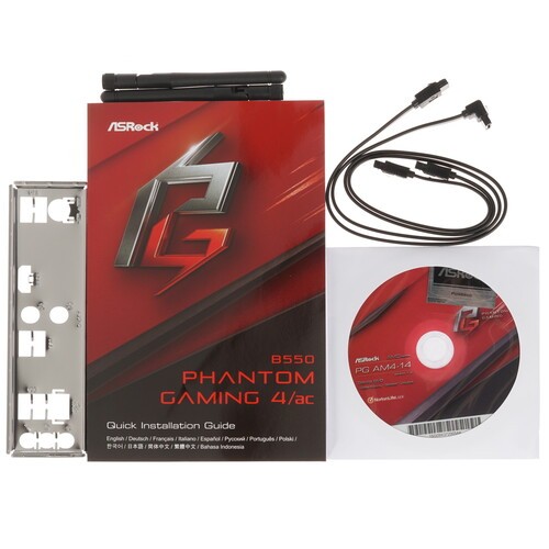Материнская плата ASRock B550 PHANTOM GAMING 4/AC