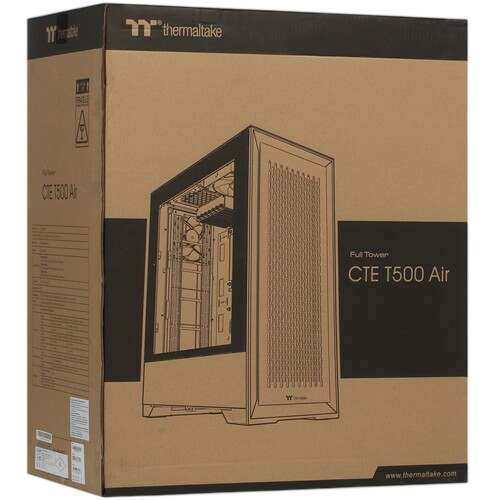 Компьютерный корпус Thermaltake CTE T500 Air TG Snow White (CA-1X8-00F6WN-00)