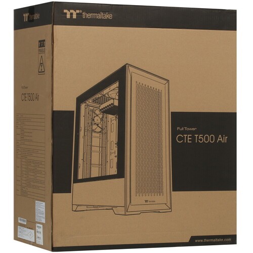 Компьютерный корпус Thermaltake CTE T500 Air TG Snow White (CA-1X8-00F6WN-00)