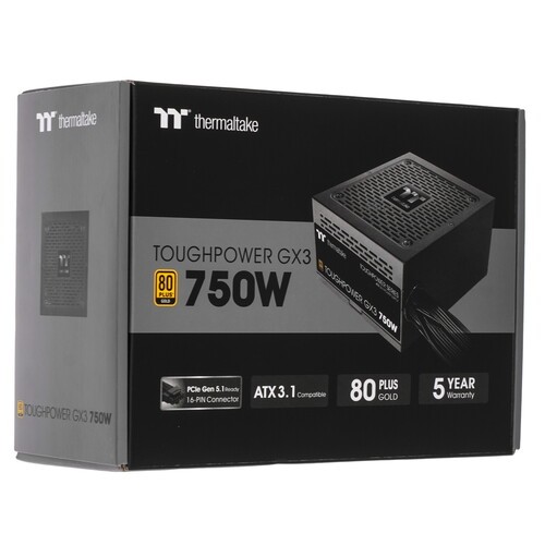 Блок питания Thermaltake 750W PS-TPD-0750NNFAGE-C 16 Pin (PCIe 5.0 Connector Cable Details)