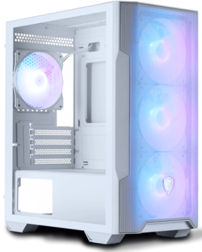 Компьютерный корпус MSI MAG FORGE M100R ARGB White (306-7G20W21-HH9)
