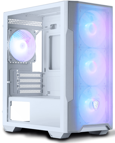 Компьютерный корпус MSI MAG FORGE M100R ARGB White (306-7G20W21-HH9)